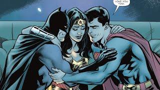 Batman & Superman Holds Wonder Woman