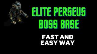 War Commander: Elite Perseus Boss Base Fast And Easy Way.