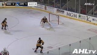 AHL goalie Tristan Jarry becomes the first goaltender in Wilkes-Barre/Scranton history to score