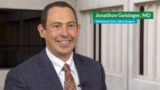 Jonathon Geisinger, MD – Spine Surgeon in Ames, Iowa | McFarland Clinic