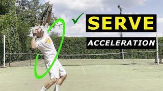 Pro Tips for Tennis Serves: Trophy Position and Acceleration