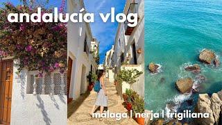 ANDALUCIA SPAIN VLOG + ITINERARY | 5 days in Malaga, Nerja, Frigiliana