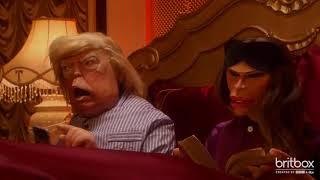 Trump electrocutes himself in bed | Stream Spitting Image on BritBox