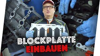 Blockplatte einbauen | BAR-TEK® Motorsport