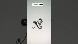 Letter drawing #shorts #drawing #drawingforbeginners #drawingtutorial #tattoodesign #tattoo #letter