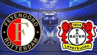 PRONÓSTICO  FEYENOORD VS BAYER LEVERKUSEN  - CHAMPIONS LEAGUE 2024/25