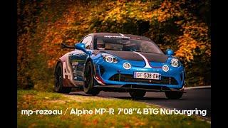 MP-REZEAU / ALPINE A110 MP-R 7.08.4 Nürburgring Record 2022