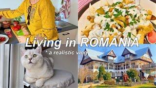 Life in ROMANIA, Cooking 2 Recipes + Shopping Haul, Monastery Visit, ASMR Realistic Vlog