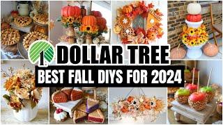 Dollar Tree FALL DIYS for 2024 that don't look CHEAP