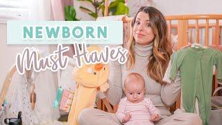 NEWBORN MUST HAVES | What We ACTUALLY Use Everyday!