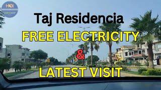 Taj Residencia Islamabad latest update FREE Electricity Update Latest Visit