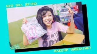 NYX Makeup Unboxing! (FACE Awards - 80s Retro)​​​ | Charisma Star​​​