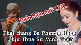 Quá bất ngờ,bà Phương Hằng e ngại trước Sư Minh Tuệ