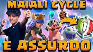 Arrivo 1° in ITALIA con MAIALI REGINA!? IL DECK CYCLE PIÙ FORTE di Clash Royale