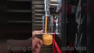 Pouring our new product - Dominator Hybrid Wax