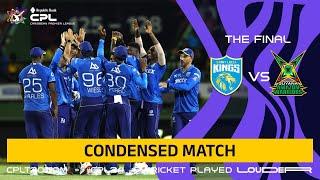 Condensed Match | Final | Saint Lucia Kings vs Guyana Amazon Warriors | CPL 2024