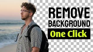 How to REMOVE BACKGROUND in Photopea | In one click