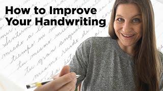 How to Improve Your Handwriting