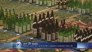 Preparations underway for The Joy of Sake tasting