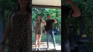 Fun Dance Duo Enjoying a Country Setting#dancevideo #countrydance #dancefun #outdoordance