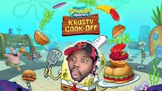 Ayo Ronnie Vs SpongeBob?! | SquarePants Krusty Cook-off [#ayoplays 001]