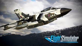 INSANE Realism - EPIC Sounds! | India Foxt Echo - Panavia Tornado GR.1 | 4K Full Flight | MSFS