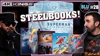 SUPERMAN 4K STEELBOOK COLLECTION & MORE! | 4K Kings Talk Steelbooks from Disney, Lionsgate & More!