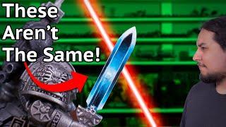 These are NOT Lightsabers: 40k Power Swords