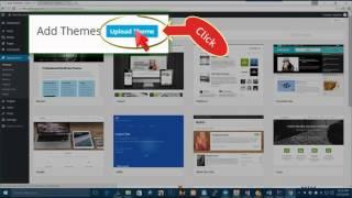 How to install WordPress theme via WordPress dashboard