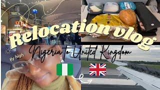 RELOCATION VLOG | NIGERIA TO UNITED KINGDOM | Flying Turkish Airlines