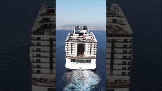 Big and very beautiful  MSC World Europa#cruiseship #shortvideo