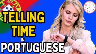 Telling Time in Portuguese 