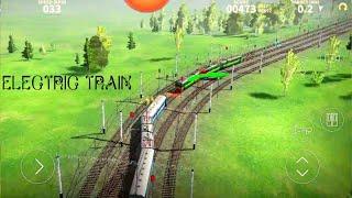 Electric Trains | Train Simulation Game | Train Driving Gameplay