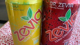 Zevia lemon lime and Dr Zevia review