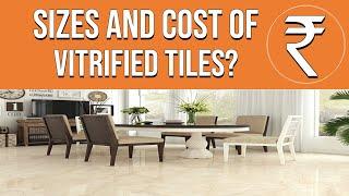 Double charge tiles price and Available sizes | BY VINAY | #costofvitrifiedtiles #civilogy #gvttiles