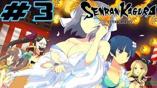 Senran Kagura: Estival Versus - English Walkthrough Part 3 Kagura Millennium Festival