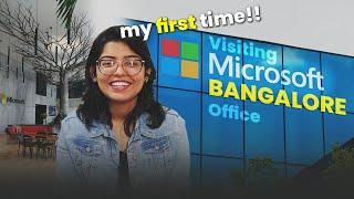 My First Tech Event experience at Microsoft | Software Engineer Vlog Anshika Gupta