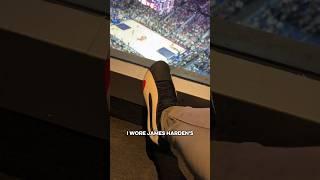 Wearing Hardens to a Clippers Game