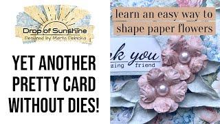 HOW to make BEAUTIFUL CARD with BASIC supplies? CARDMAKING for everyone, TIPS to improve your #cards