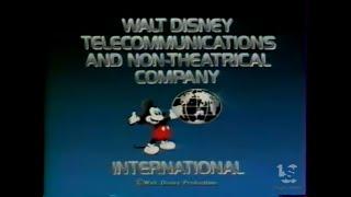 Walt Disney Telecommunications and Non Theatrical Company International (1986)