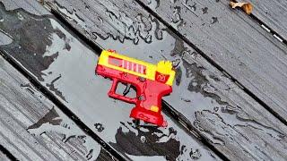 McDonald's Glock Water Gun Unboxing 2024 - Mini and Waterproof