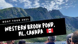 WESTERN BROOK POND BOAT TOUR 2021 | GROS MORNE, NL CANADA 