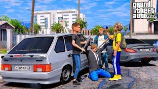 ОПЕРСКАЯ ЕЗДА В GTA 5 - УГНАЛИ ОПЕРСКУЮ ЧЕТЫРКУ С БАКИНСКИМ ПЕРЕДКОМ! ШКОЛЬНИК ЗАБИЛ СТРЕЛУ! ВОТЕР
