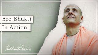 Eco-Bhakti In Action | His Holiness Radhanath Swami at Hindu Life Program Princeton University