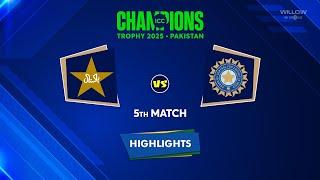 Highlights: 5th Match, Pakistan vs India | 5th Match - PAK vs IND