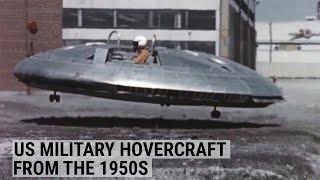 The US military tried to develop a hovercraft in the 1950s