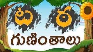 ట ఠ గుణింతాలు How to write Ta & Tta Telugu guninthalu in just 5 minutes! Telugu Varnamala