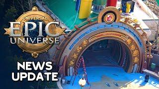 Universal Epic Universe News Mega Update — PORTALS READY, NIGHTTIME LIGHTING, & TEAM MEMBER TRAINING