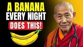 WHY EAT A BANANA BEFORE GOING TO BED | Buddhist Wisdom