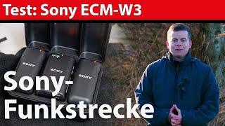 Test: Sony ECM-W3: the wireless link for Sony filmmakers